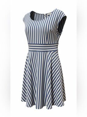 Kate Spade New York Basket Stripe Fiorella Dress – Small